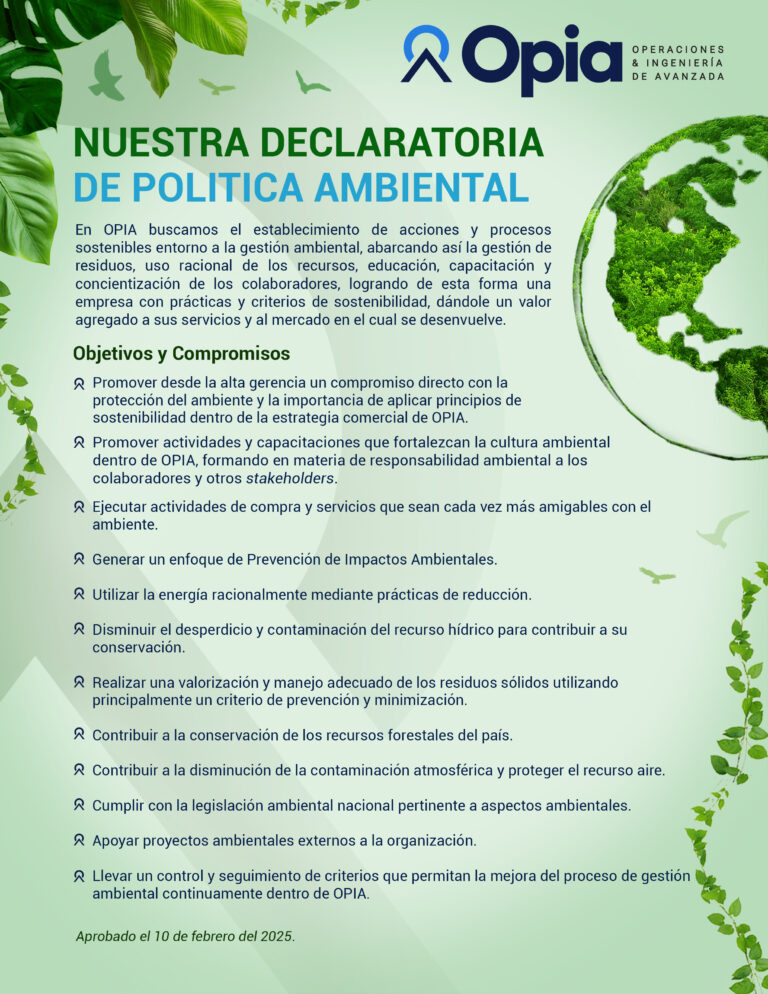 Declaratoria Politica Ambiental
